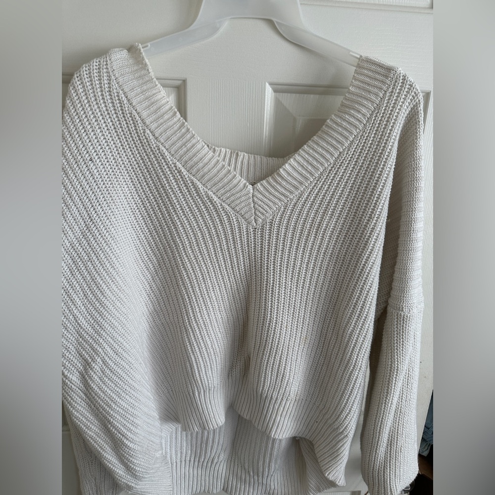 Knit V-Neck Women’s Sweater